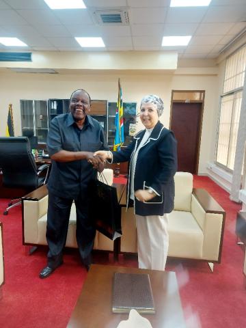 Ambassador designate of Algeria courtesy call