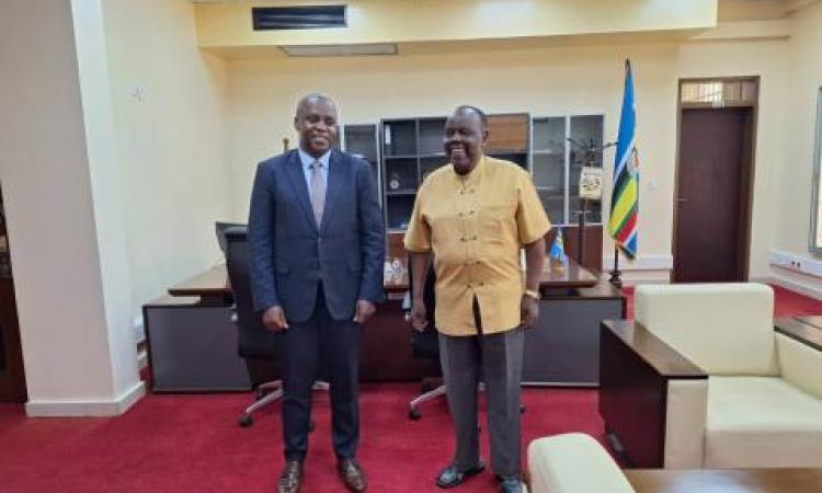 Tanzania Ambassador to Burundi pays a courtesy call to Ambassador Kyaligonza